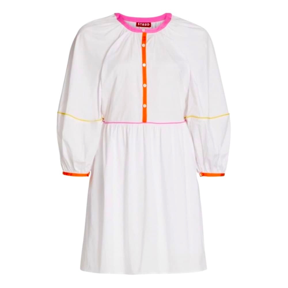 Staud white summer cotton dress, NWOT